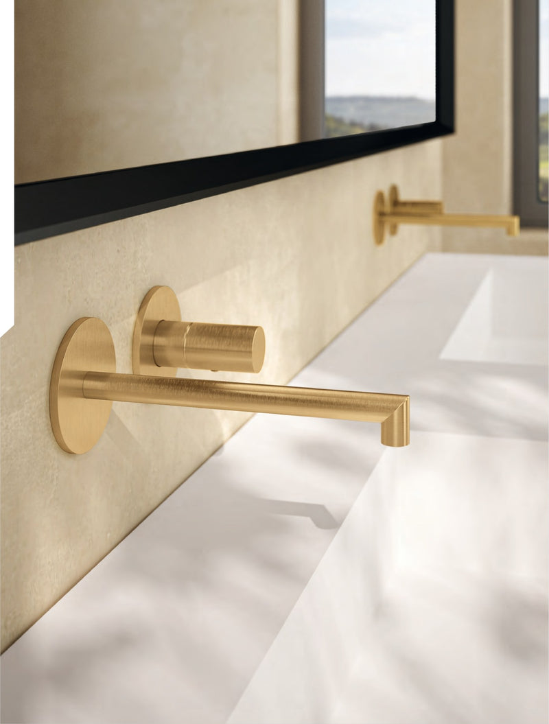 Baterie lavoar 28mm încastrată, monocomandă – Treemme, imagine de ambianță