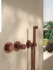 Baterie încastrată 28mm cu duș igienic pentru WC – Treemme, imagine de ambianță