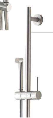 Kit duș 28mm din inox, cu duș de mână Treemme