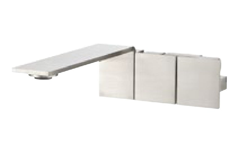 Baterie lavoar 5mm încastrată, cu două mânere Treemme