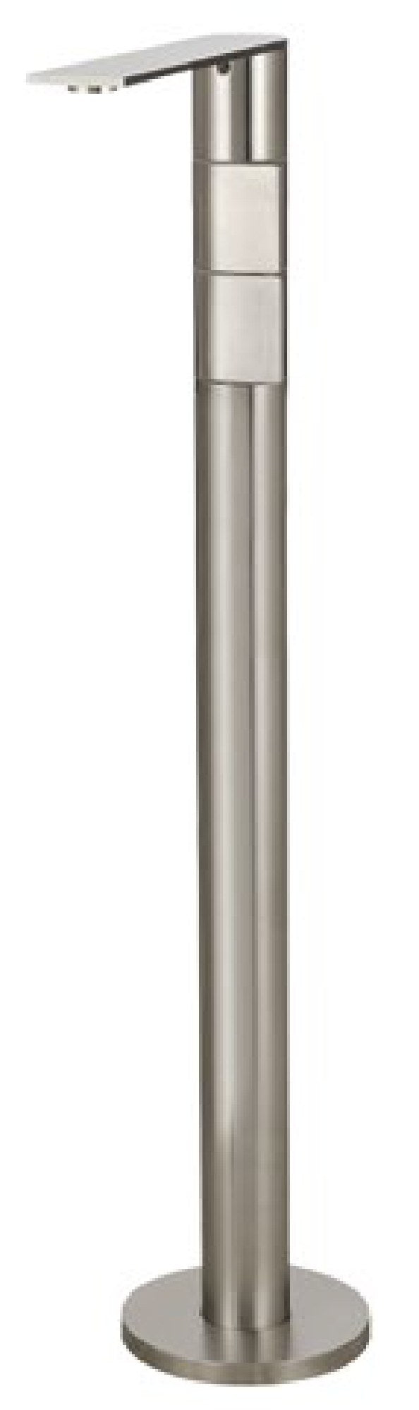 Baterie 5mm de pardoseală cu două mânere, pentru lavoar sau cadă Treemme