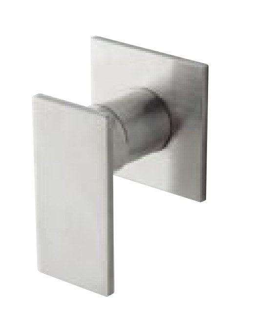 Baterie 5mm încastrată monocomandă, placă pătrată Treemme