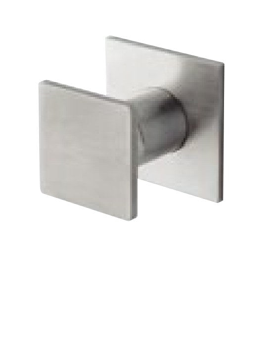 Baterie 5mm încastrată monocomandă, placă pătrată Treemme