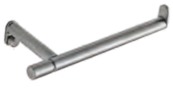 Cuier și suport hârtie igienică 40mm din inox Treemme