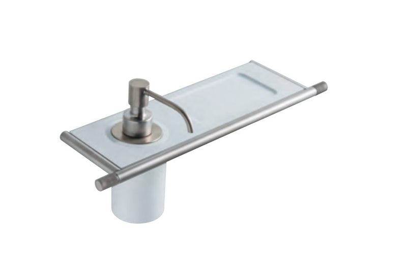 Suport de perete 22mm din inox pentru pahar și dozator Treemme