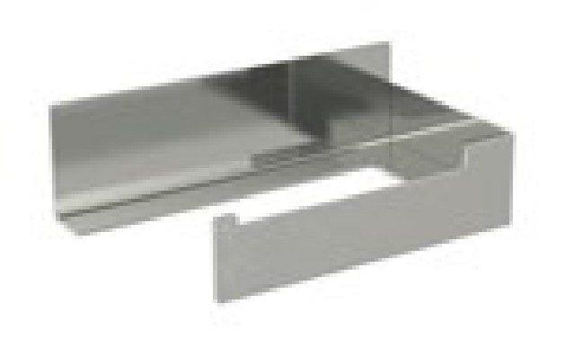 Suport hârtie igienică Band din inox, cu etajeră Treemme