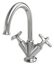 Baterie lavoar Bliss din inox, cu mânere în cruce Treemme