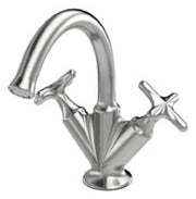 Baterie bideu Bliss din inox, cu mânere în cruce Treemme