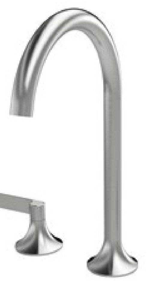 Baterie lavoar Fly din inox, cu două mânere Treemme
