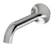 Pipă Fly din inox pentru lavoar sau cadă Treemme