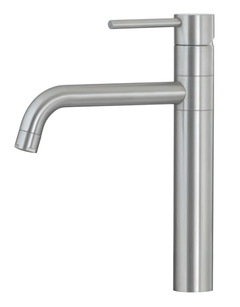 Baterie de bucătărie 40mm din inox, monocomandă Treemme