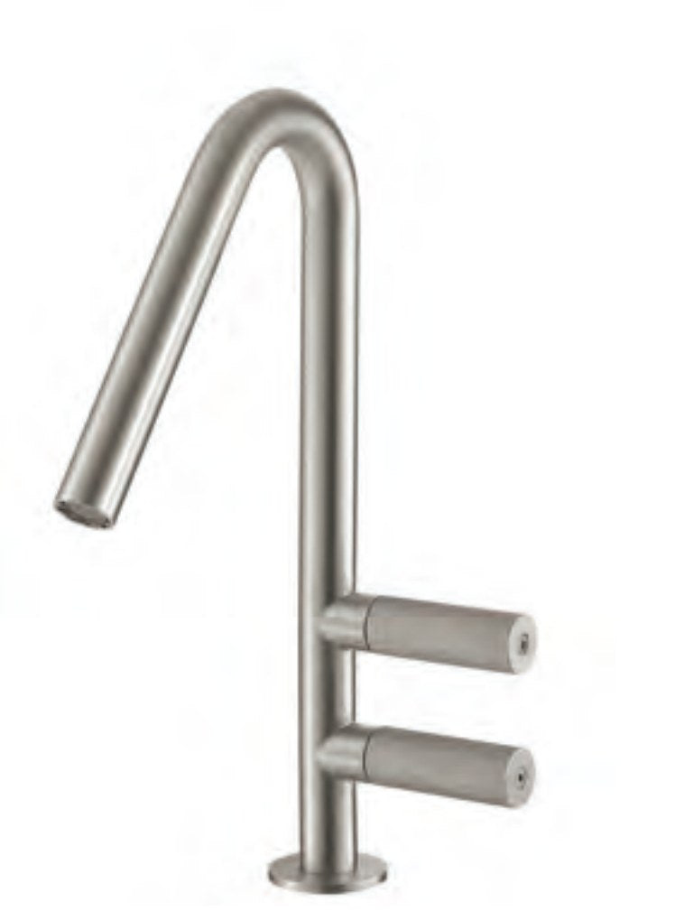 Baterie de bucătărie 22mm din inox Treemme