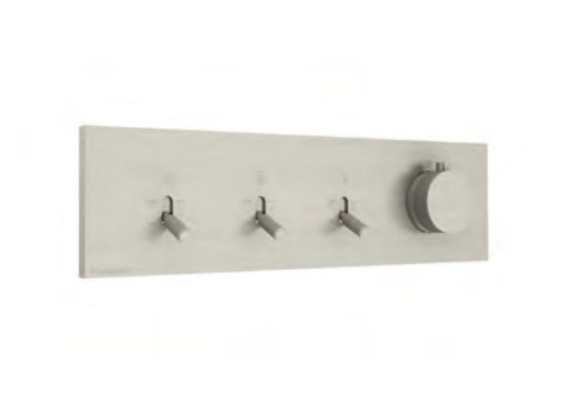 Termostat de duș încastrat Watt din inox, 2–5 ieșiri Treemme