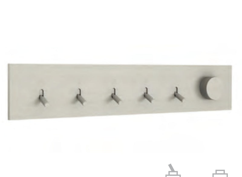 Baterie de duș încastrată Watt din inox, 2–5 ieșiri Treemme