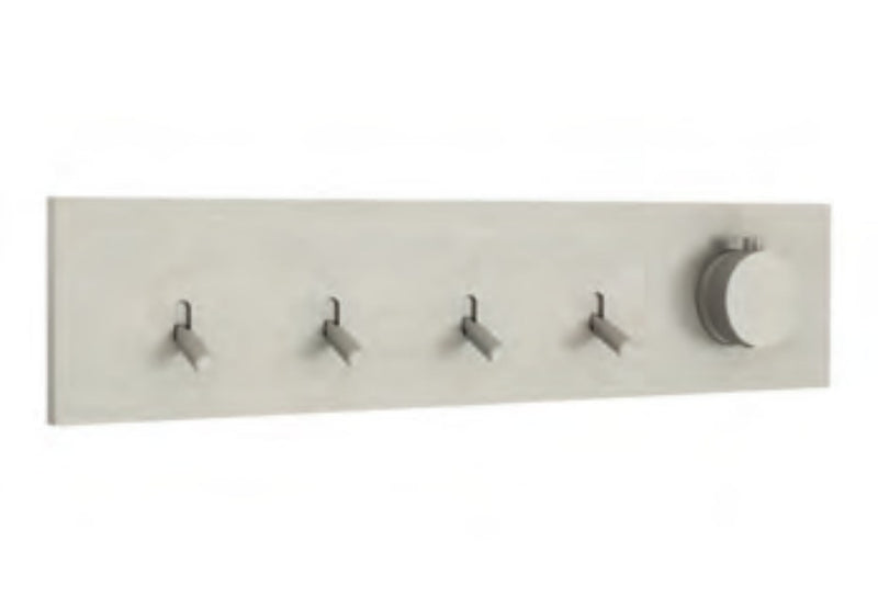 Termostat de duș încastrat Watt din inox, 2–5 ieșiri Treemme