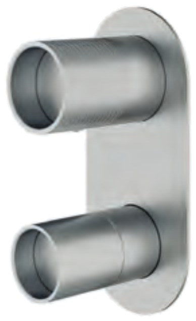 Baterie de duș WaterTube încastrată, cu comutator 2 sau 3 ieșiri Treemme
