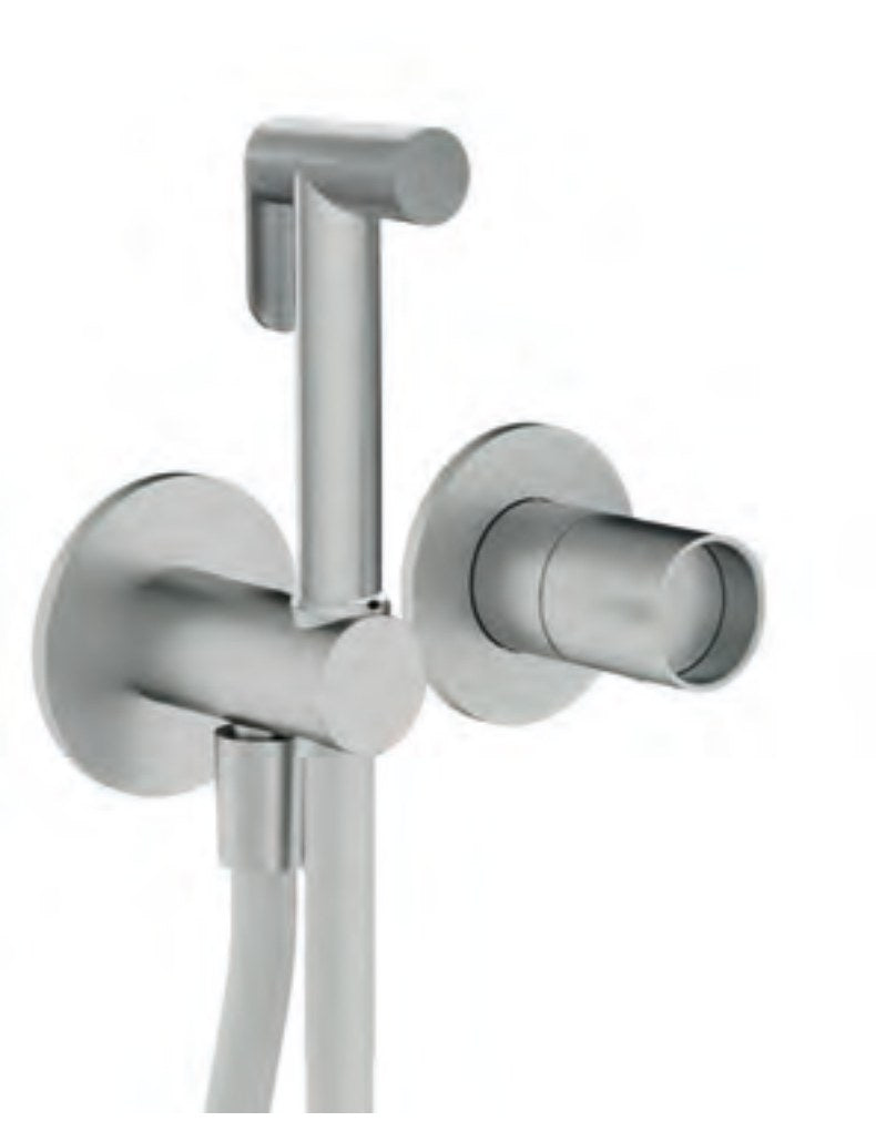 Baterie încastrată WaterTube cu duș igienic pentru WC Treemme