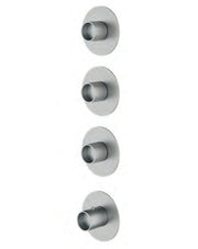 Termostat de duș WaterTube încastrat, 2, 3 sau 4 ieșiri Treemme