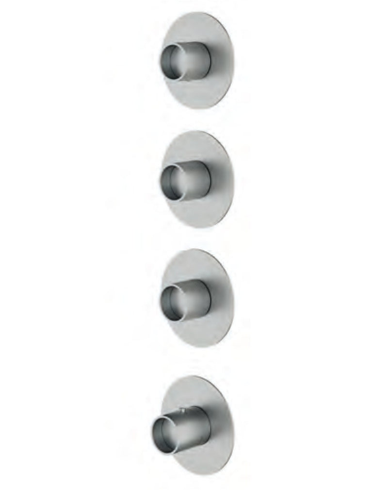 Termostat de duș WaterTube încastrat, 2, 3 sau 4 ieșiri Treemme