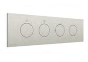 Baterie de duș încastrată W-Touch din inox cu butoane, 2–5 ieșiri Treemme