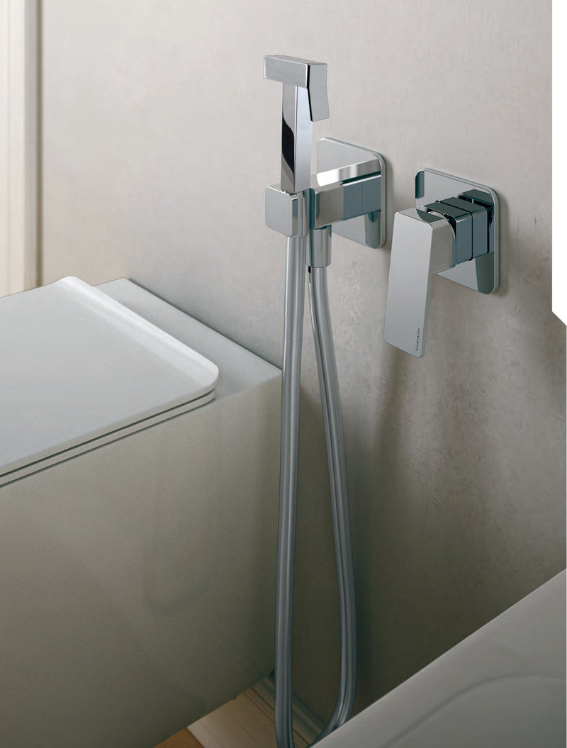Baterie încastrată Pa36 cu duș igienic pentru WC – Treemme, imagine de ambianță