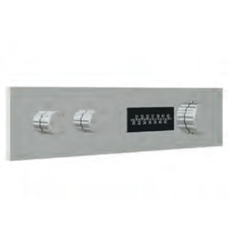 Termostat de duș încastrat W-70s cu afișaj digital, 2–6 ieșiri Treemme