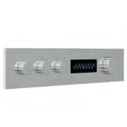 Termostat de duș încastrat W-70s cu afișaj digital și comandă LED, 2–6 ieșiri Treemme
