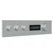 Termostat de duș încastrat W-70s cu afișaj digital, 2–6 ieșiri Treemme