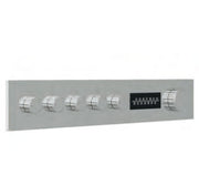 Termostat de duș încastrat W-70s cu afișaj digital, 2–6 ieșiri Treemme