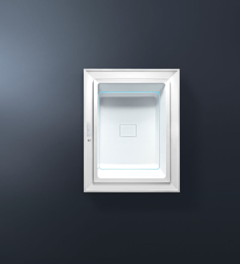 Cadă cu hidromasaj Fusion 230 Treesse – vedere de sus și dimensiuni