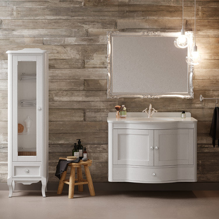 Mobilier baie clasic Virginia VG01 105 cm, blat quartz – Eban Mobili