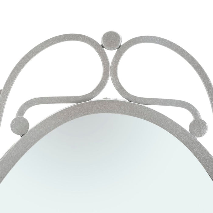 Oglinda De Perete Ovala Argintie Cm 60X2,5X110