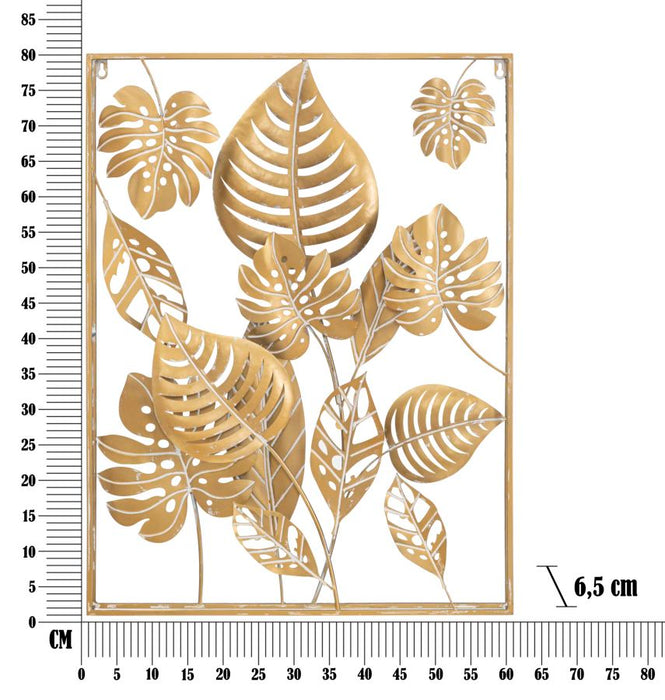 Schiță de dimensiuni Jungle: 60 cm lățime, 80 cm înălțime și 6,5 cm adâncime