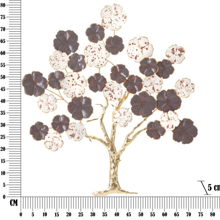 Schiță de dimensiuni Albero Purpy cu cote și adâncime de 5 cm