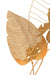 Detaliu al frunzelor pline, perforate și deschise ale panoului Autumn Leaf Gold
