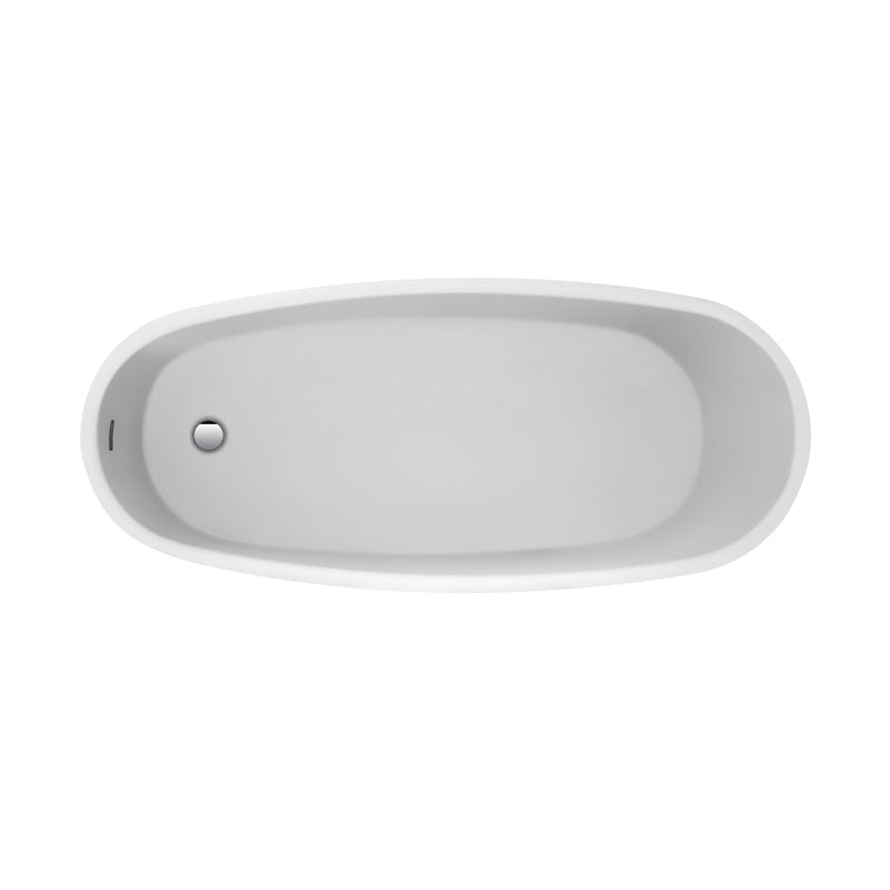 Cadă Freestanding Galateia 168x75cm - Acril Sanitar Premium, Montaj Independent