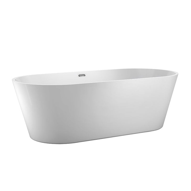 Cadă Freestanding Ava 168x75cm - Design Modern Asimetric pentru Baie de Lux