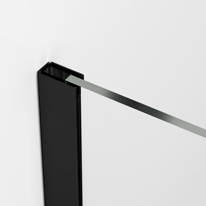 Paravan de dus walk-in sanswiss 80x200 cm negru mat