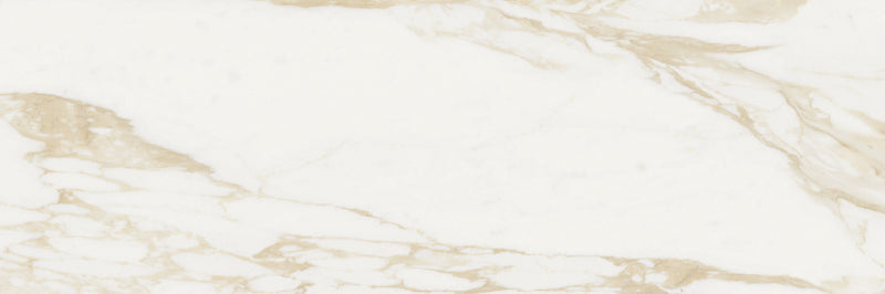 Gresie porțelanată Adaggio Gold Ivory 40 × 120 cm, lucios, aspect marmură – Baldocer
