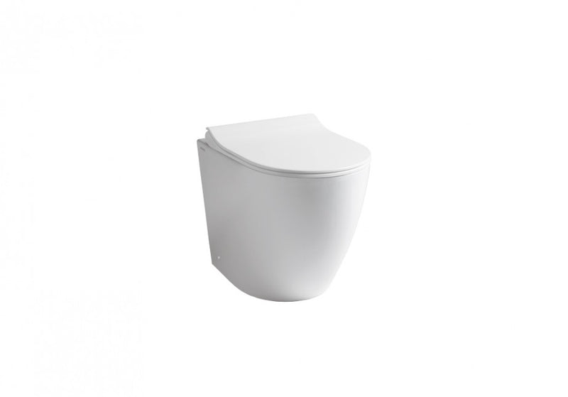 Vas WC Stativ Rimless Cover Althea Ceramica cu Capac Soft Close - Design Modern Italian