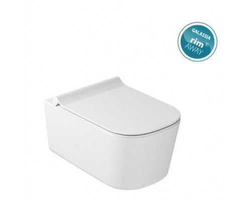 MEGPRO Vas wc suspendat cu capac soft close Italia 5486