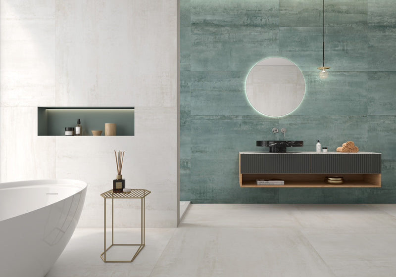 Gresie și faianță porțelanată Metal Esmeralda 60 × 120 cm – Geotiles