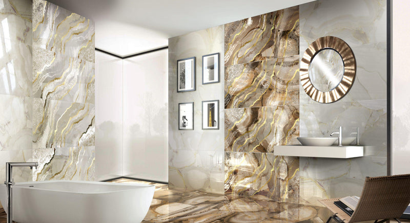 Gresie faianta grandiosa avorio  60X120cm made in italia