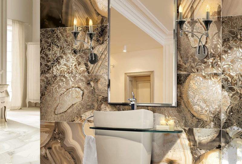 Gresie faianta grandiosa ambra 60X120cm made in italia