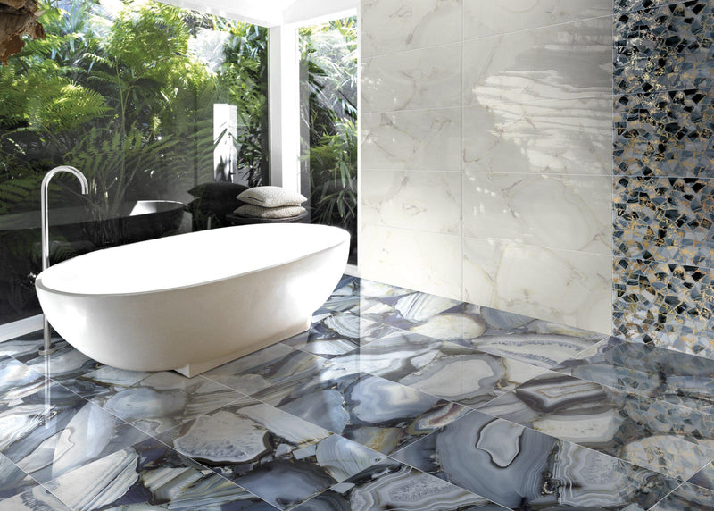 Decor preziosa light blu 60x120 cm made in italia