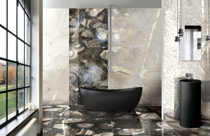 Gresie faianta preziosa dark 60X120cm made in italia