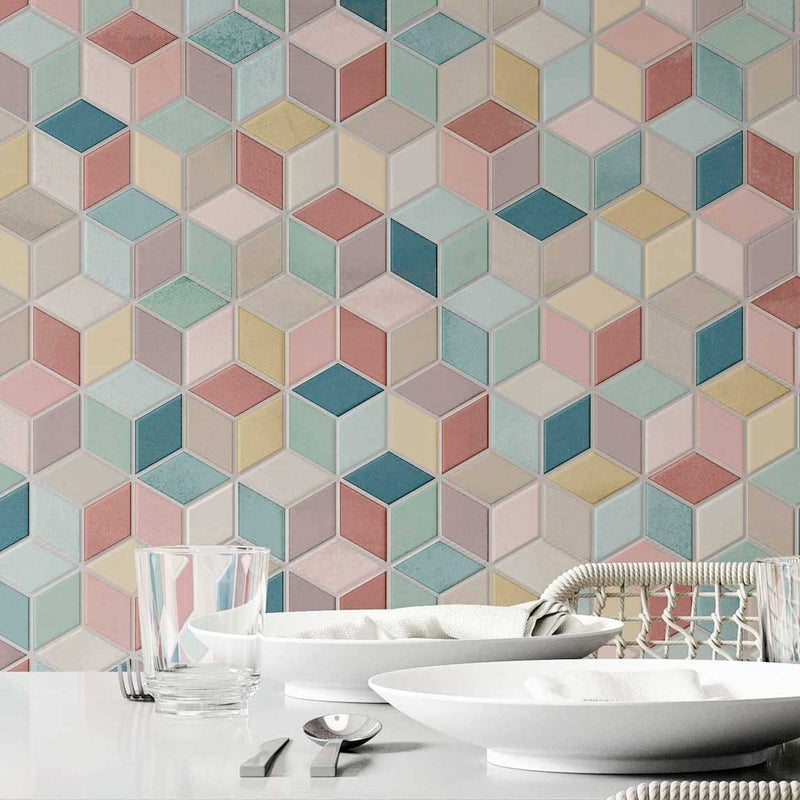 Gresie și faianță porțelanată Rhombus Colour 26,5 × 51 cm – Realonda