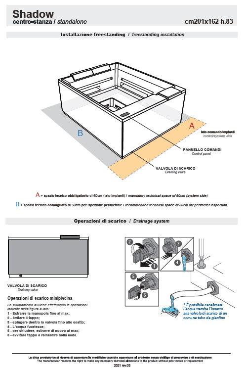 Minipiscină spa Shadow Treesse Ghost Plus, 200x160 cm, 2-3 persoane