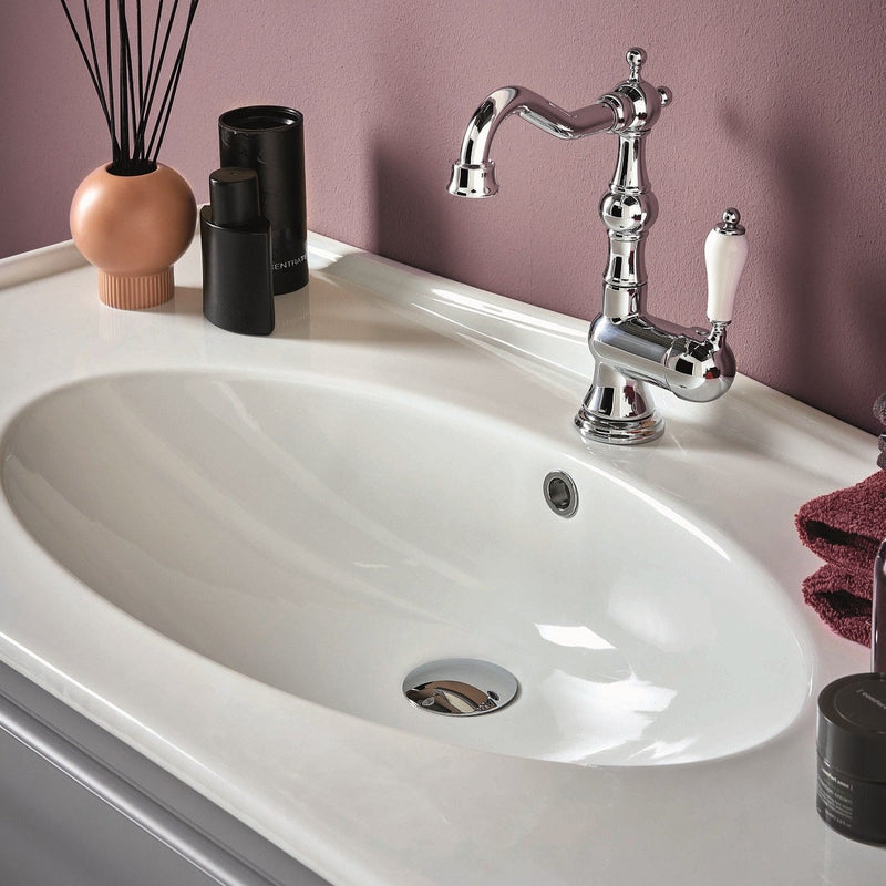 Mobilier baie suspendat contemporan Stile 2, 121 cm – Gaia Mobili