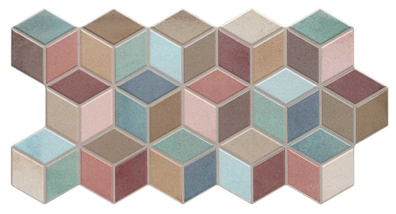 Gresie și faianță porțelanată Rhombus Colour 26,5 × 51 cm – Realonda